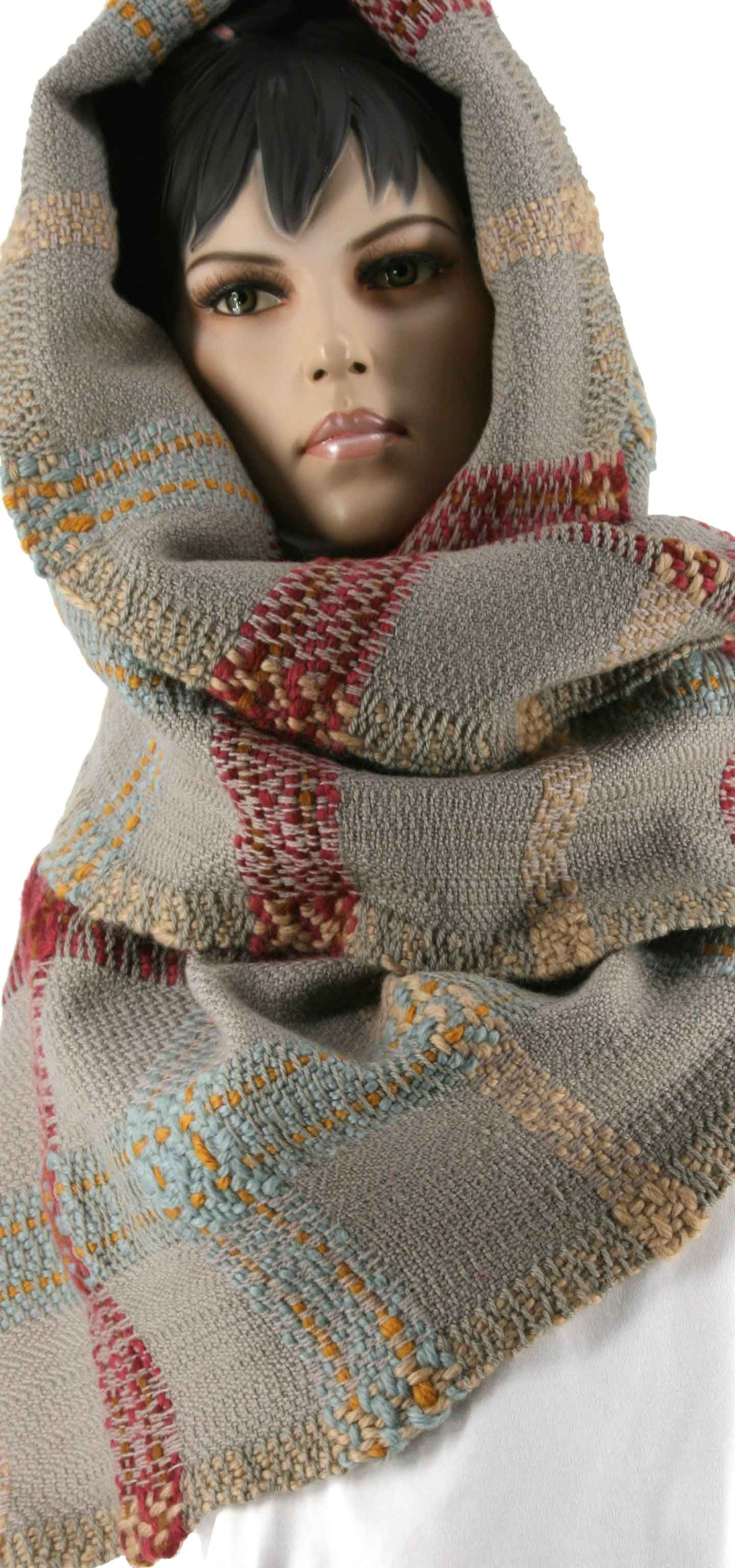 Wild, écharpe géante en pure laine