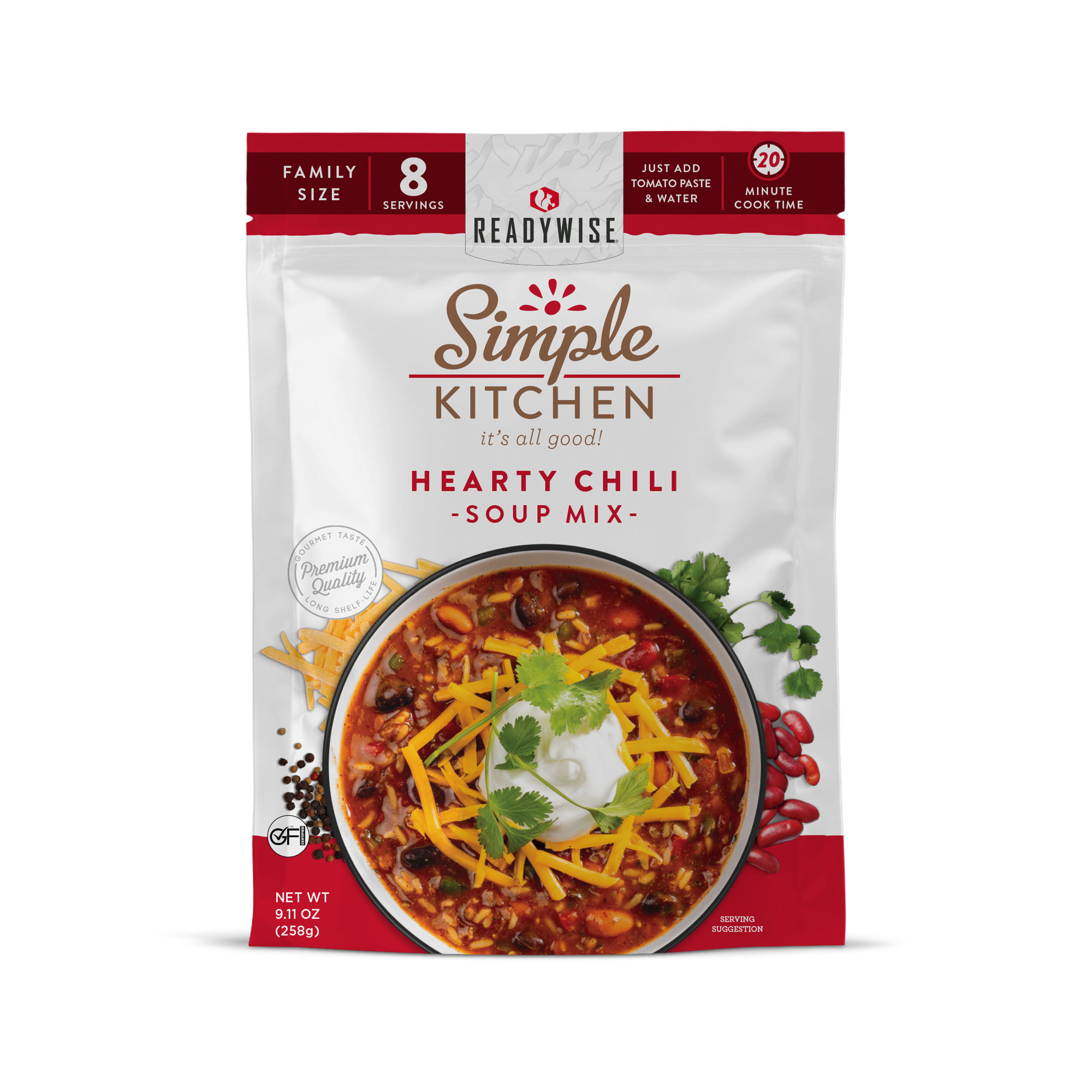 6 CT Case Hearty Chili