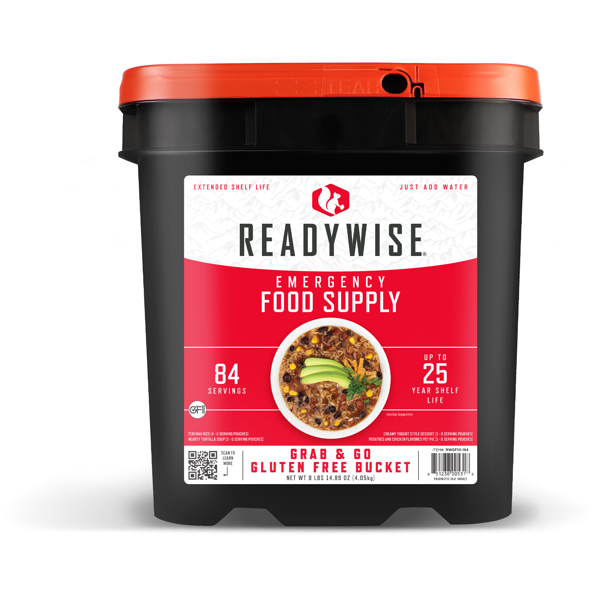 GLUTEN FREE 84 Serving Breakfast and Entrée Grab and Go