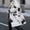 Thumbnail: Western Faux Fur Coat - Long Length