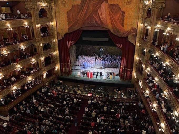 Teatro Colón, Buenos Aires as Norma (The Red Garment)