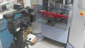 The strength characteristics of bolted and clamped glass panel supported by rigid struct