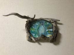 宮城　愛　シンガーソングライター　徳島　神山　イッシーアート　流木アート