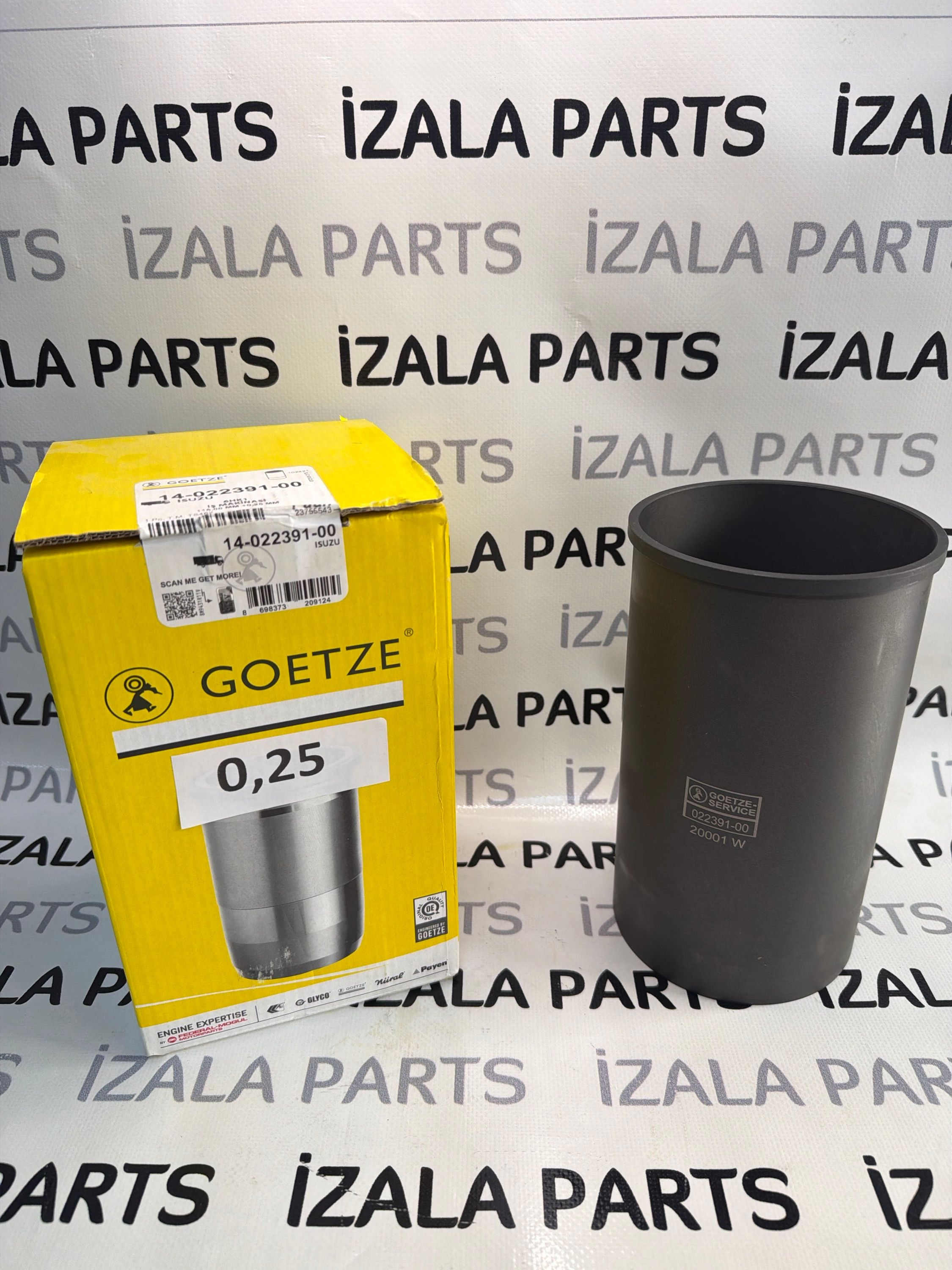 1402239100 GÖMLEK 0,25 GOETZE 4HK1 6HK1