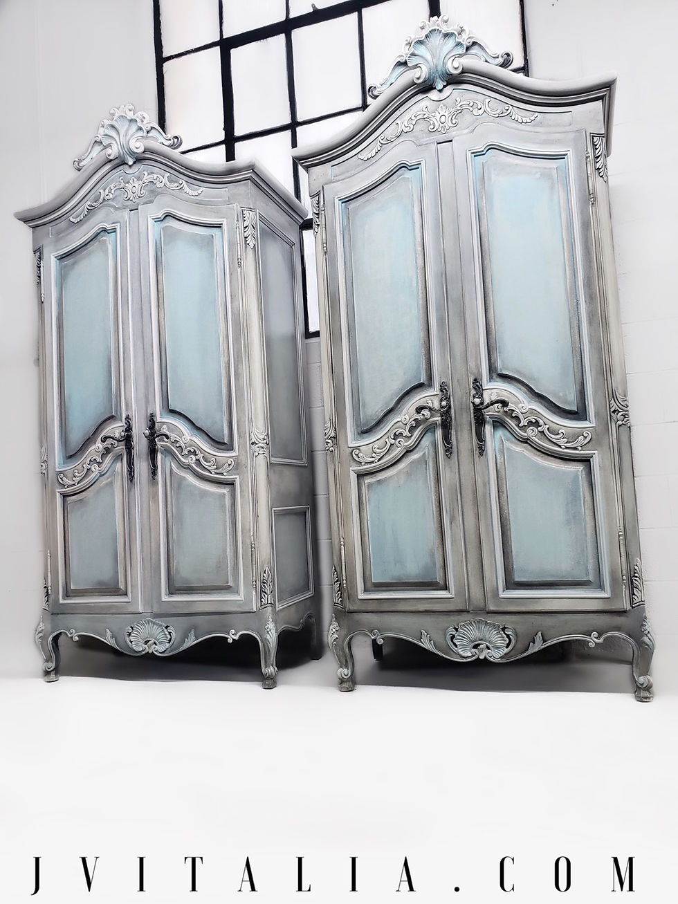 The French Twins: Restoring the Elegance of Antique Armoires