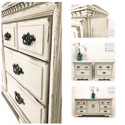 antique french rococo style nightsta