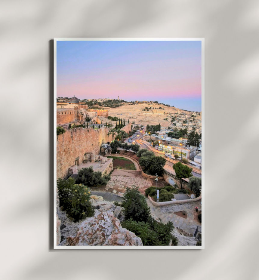 Outside the Old City Walls of Jerusalem