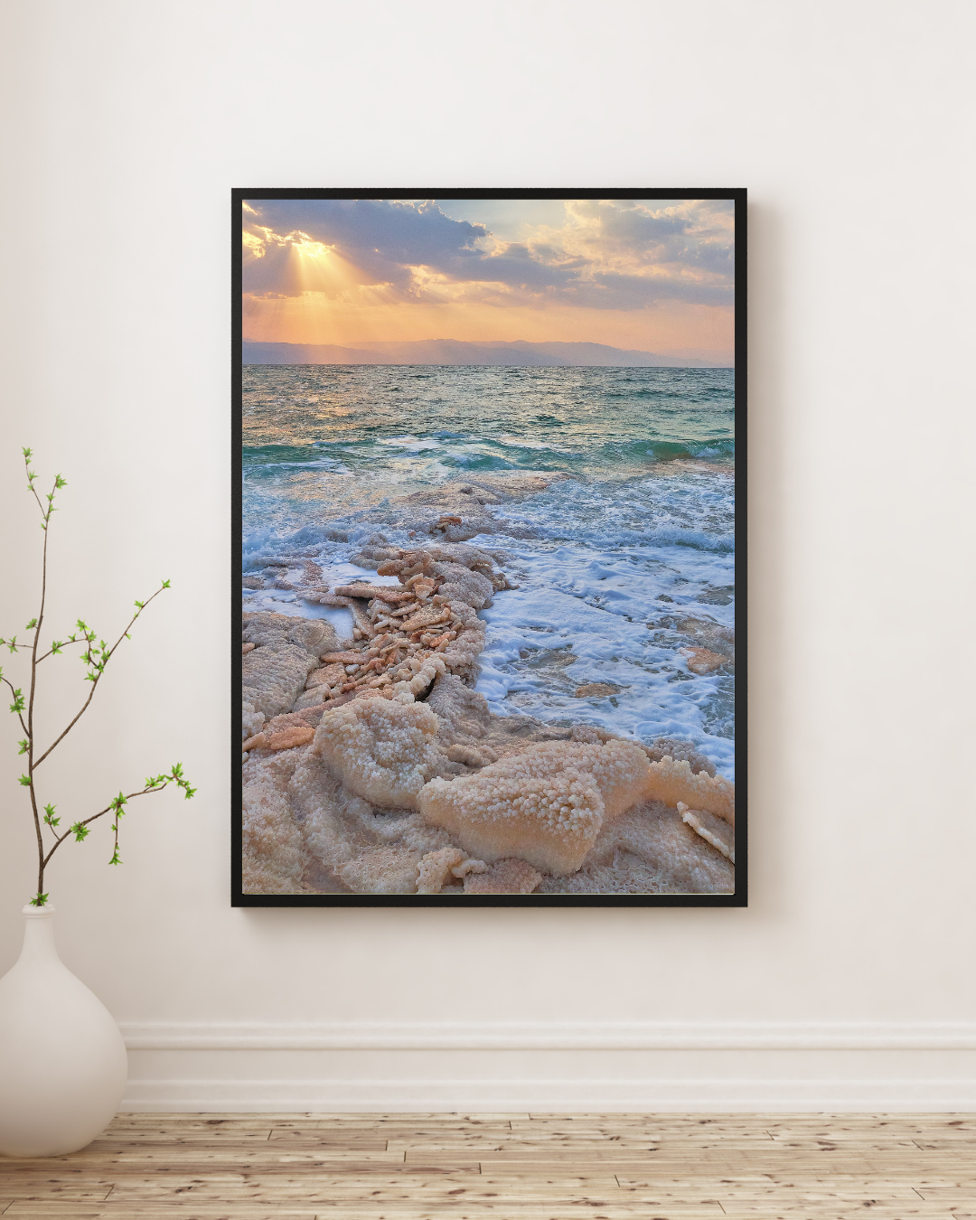 Sunrise at the Dead Sea