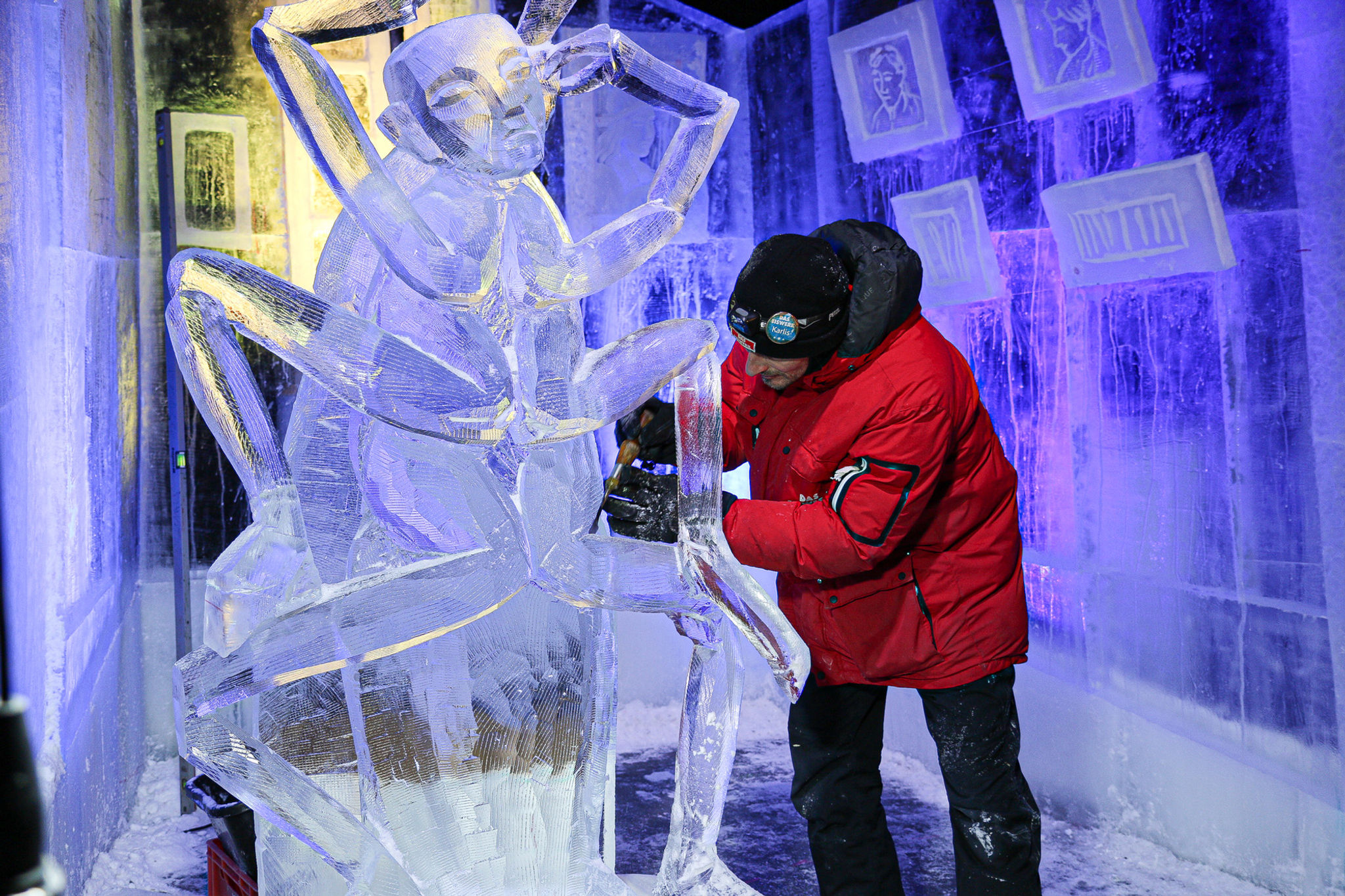 Fantastische Eiswelt in Rövershagen