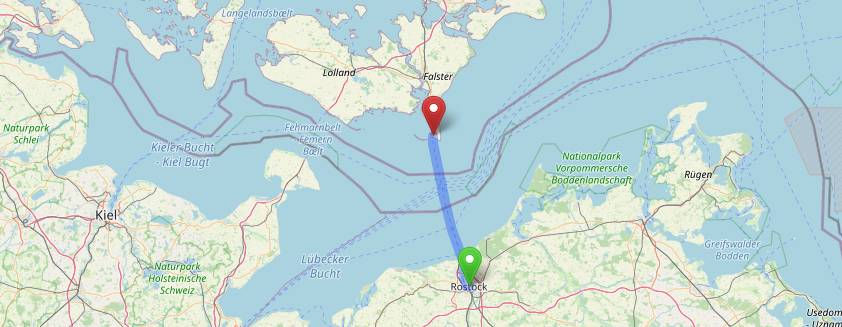 Miniaturbild: Tageskreuzfahrt auf der Ostsee: Rostock - Dänemark