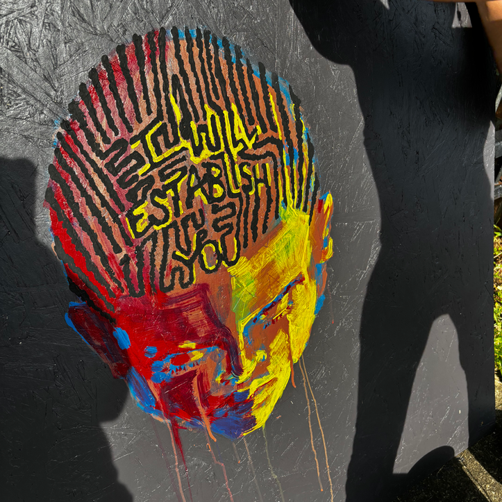 Mural art from June 15, 2024.