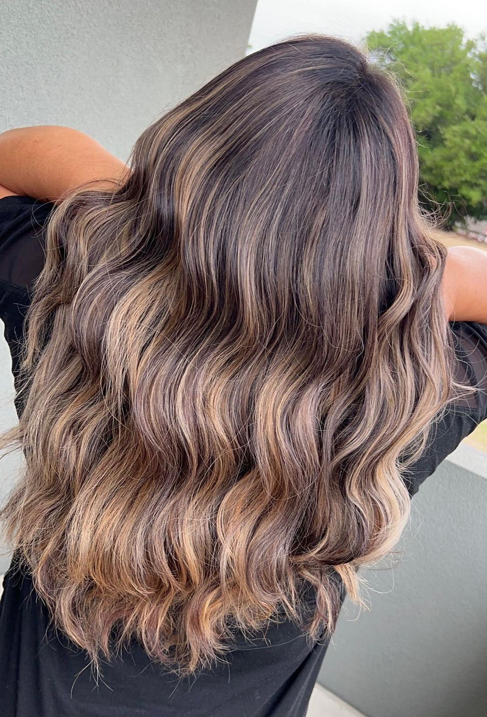 Honey Brunette Balayage