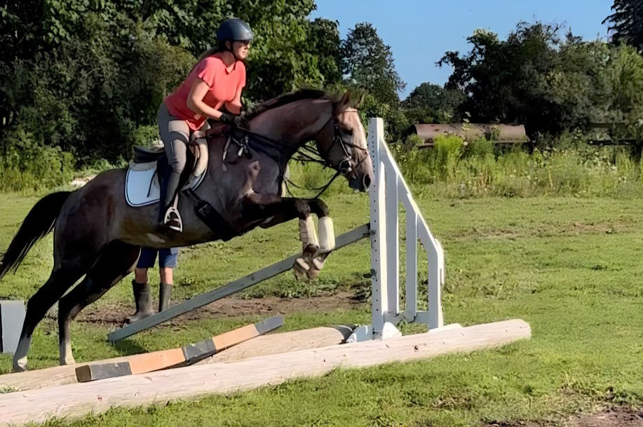 first jump