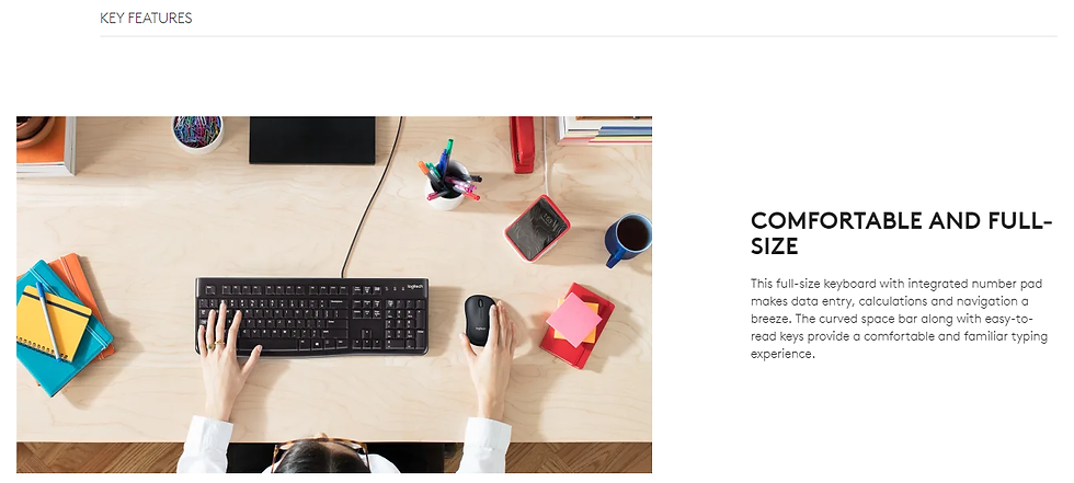 Miniature : Logitech K120 USB Keyboard