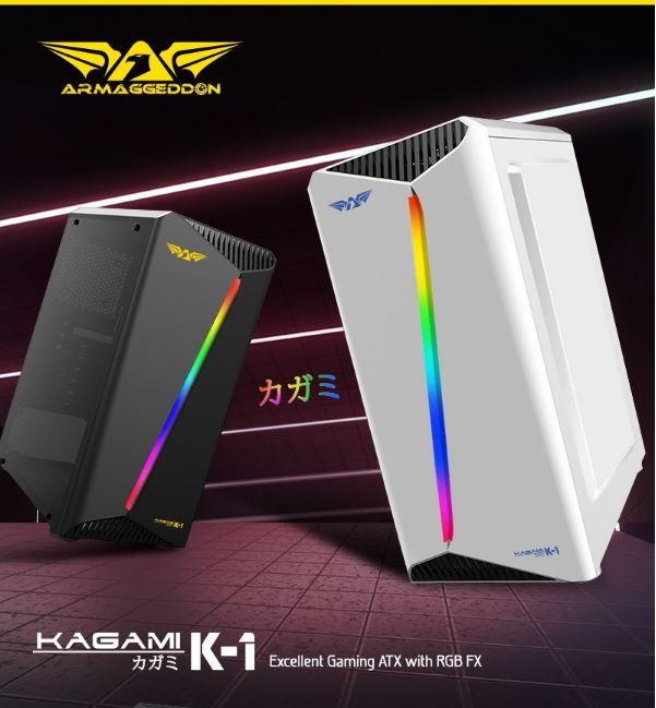 Miniature : Armaggeddon Kagami K1 ATX TG RGB Gaming Case