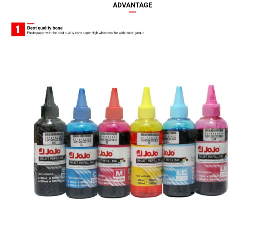 Miniature : JOJO 100ML  INK PACK OF 4 units