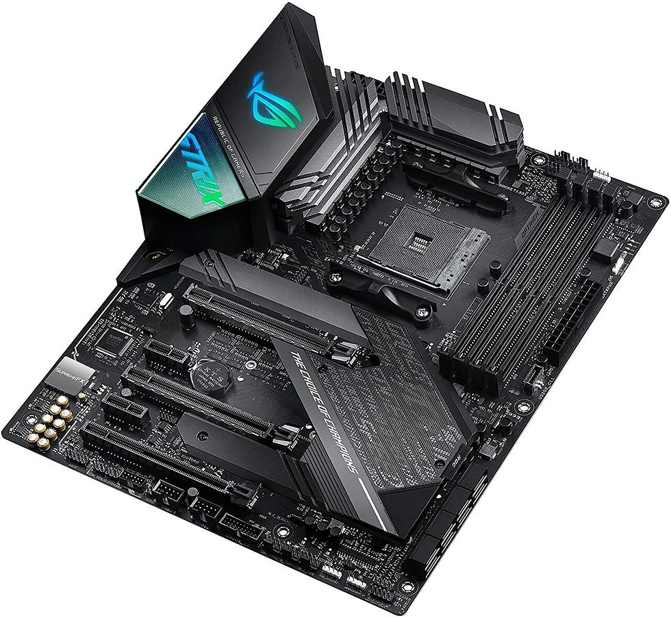 Miniature : Asus ROG Strix X570-F Gaming ATX Motherboard with PCIe 4.0, Aura Sync RGB Light