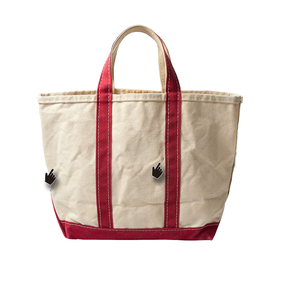 1980年代 LL BEAN BOAT & TOTE BAG ビンテージ トートバッグ | 札幌