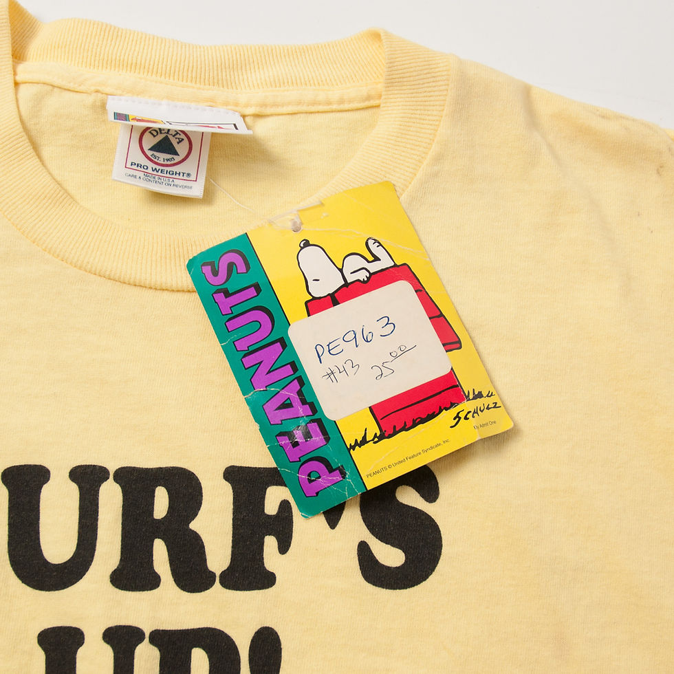 Thumbnail: 1990年代 NOVEL Teez x PEANUTS SURF'S UP Tシャツ デッドストック
