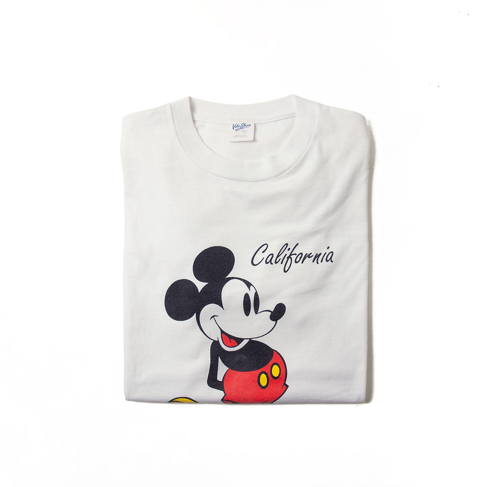 【L】1990年代 ビンテージ ミッキーマウス Tシャツ M-21