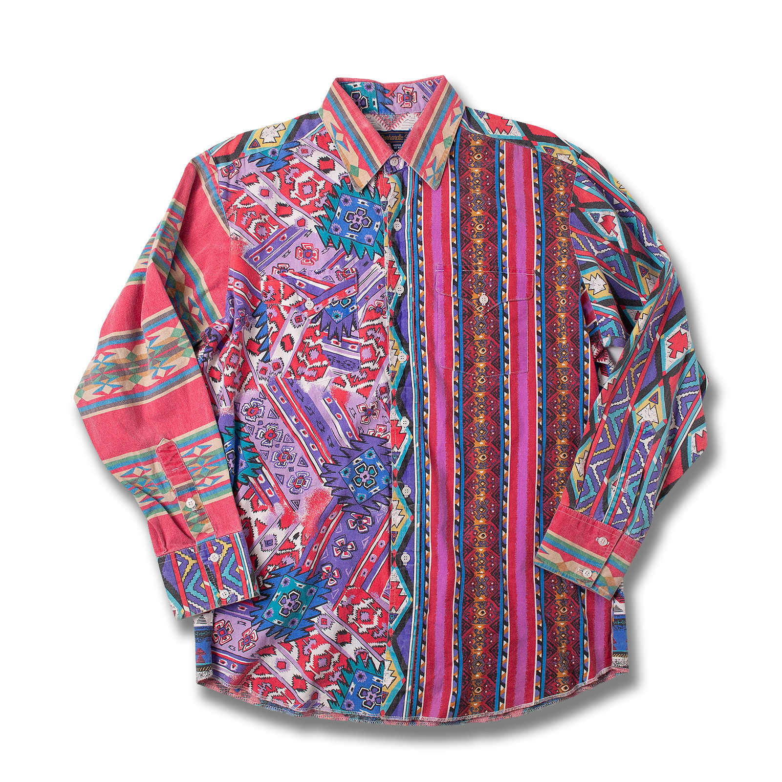 1990年代 Panhandle Slim ウエスタンシャツ クレイジーパターン