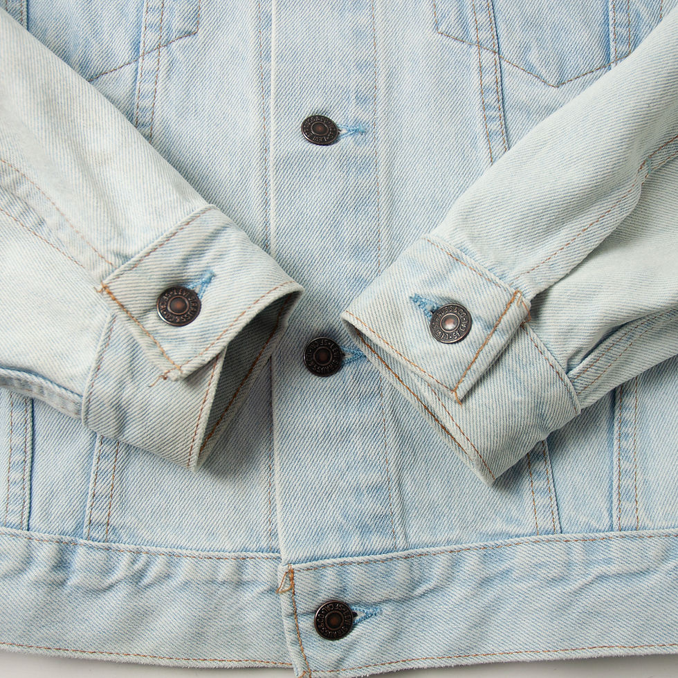 縮圖：1980s Levi's 70505 Denim Jacket Ice Blue