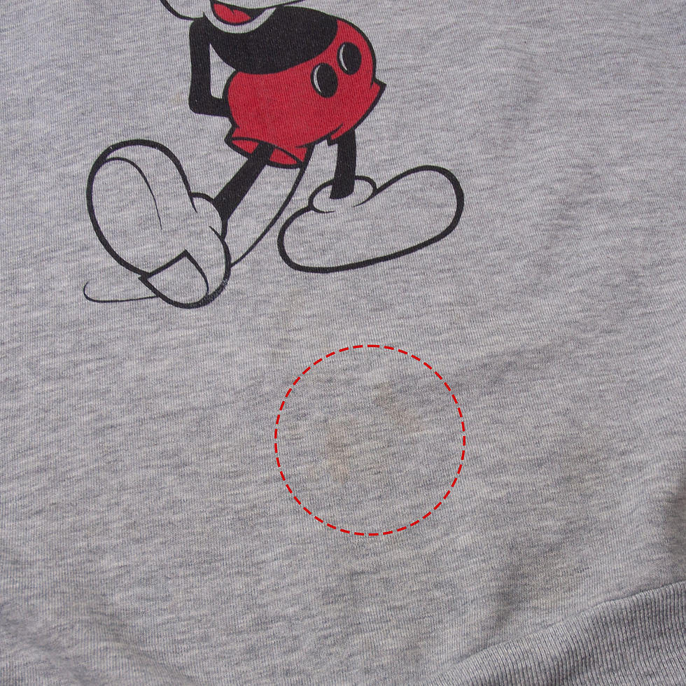 ภาพขนาดย่อ: XL 1980s Walt Disney Mickey Mouse Raglan SweatShirts XL 1980年代 ウォルトディズニー ミッキーマウス ラグランスウェットシャツ