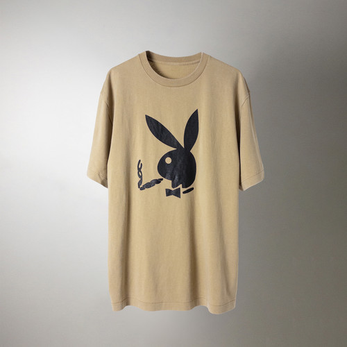 SMOKING RABBIT S/S T-Shirt［キャメル］ | FREEWAY WEB STORE