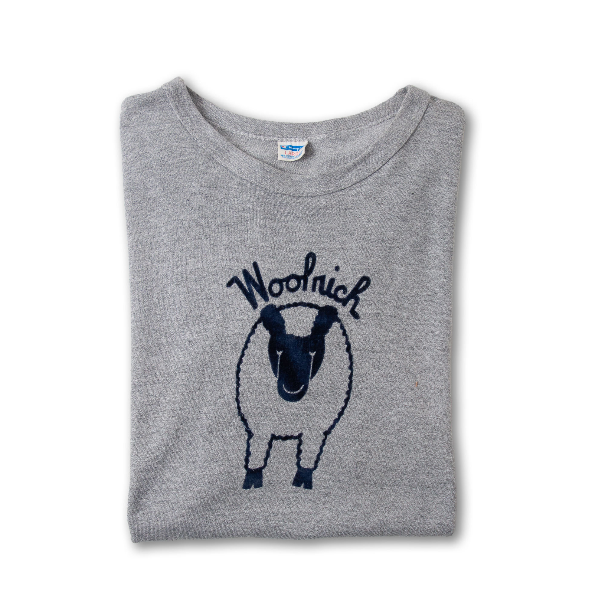 1970s Champion 88/12 Woolrich Flocky Print T-Shirts 1970年代 チャンピオン 88/12 ウールリッチ フロッキープリント Tシャツ