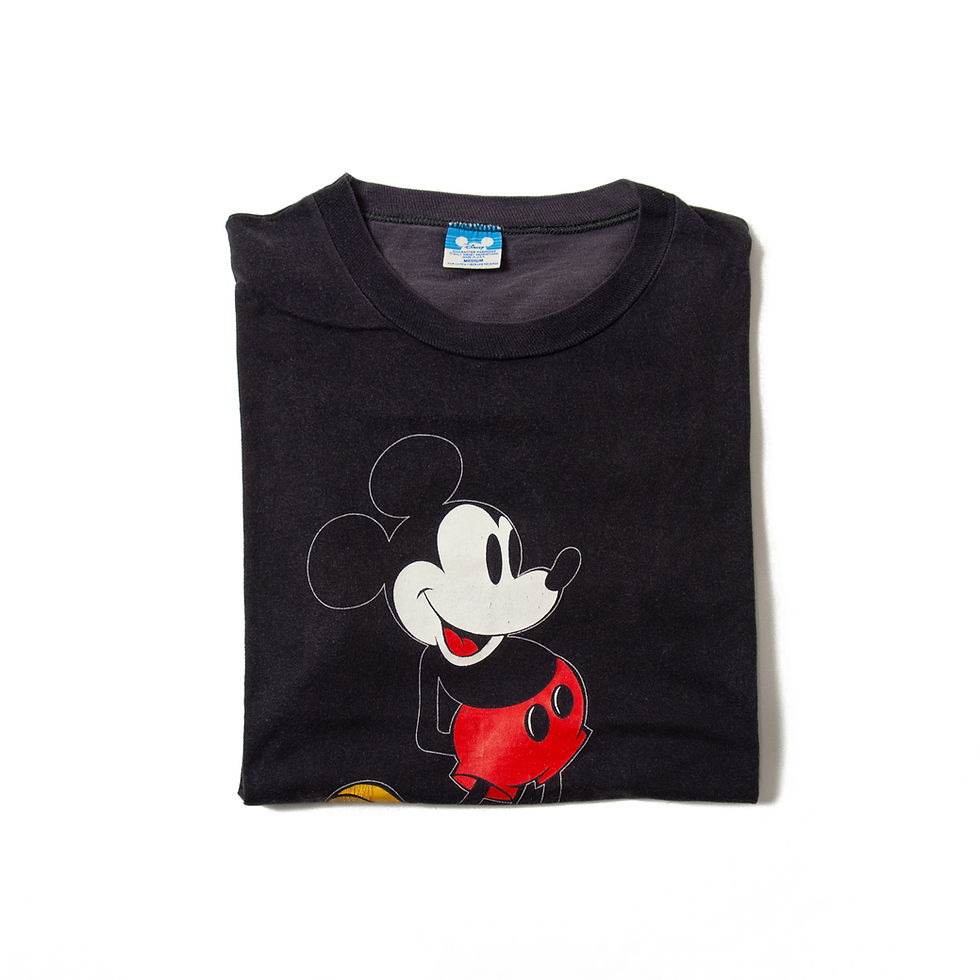 【M】1980年代 ビンテージ ミッキーマウス Tシャツ M-9