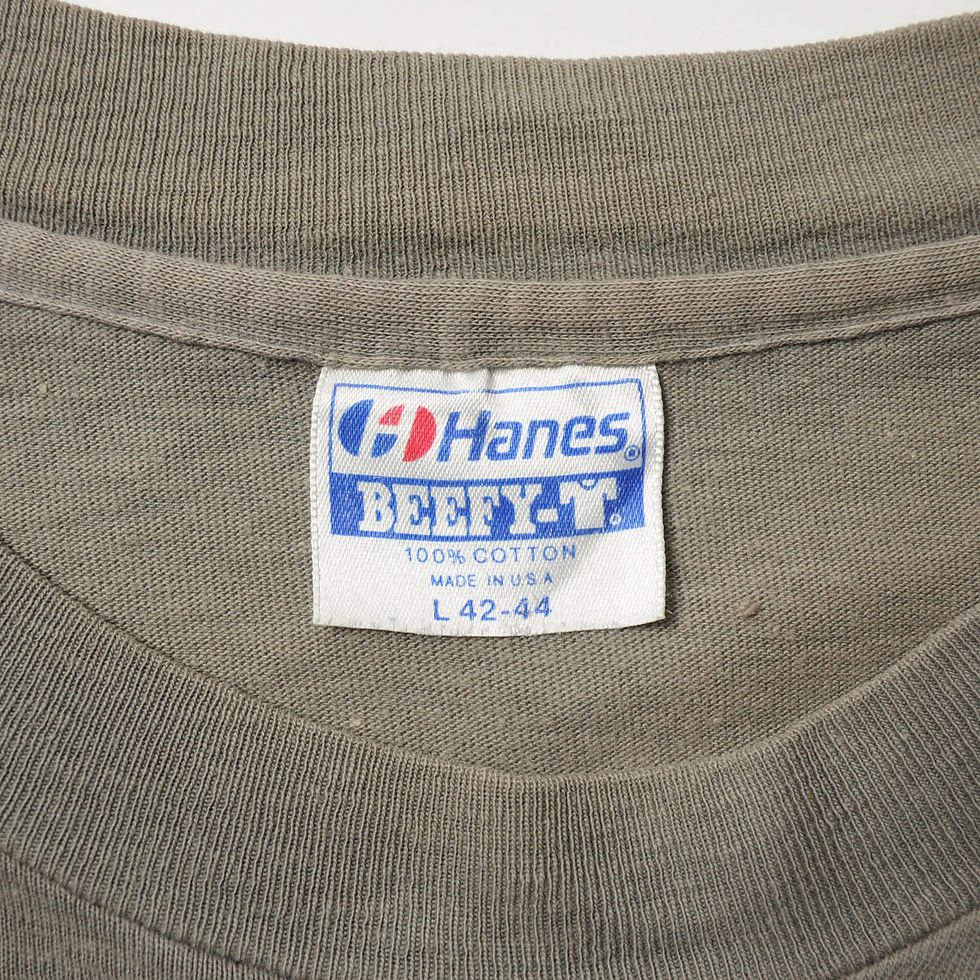 ภาพขนาดย่อ: 1980年 HARLEY DAVIDSON REAL STEEL T-SHIRT HANES BEEFY T