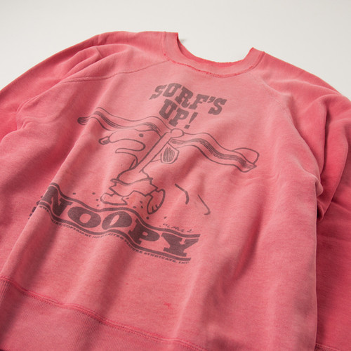 1960年代 MAYO SPRUCE SNOOPY SURF'S UP ラグランスウェット | FREEWAY