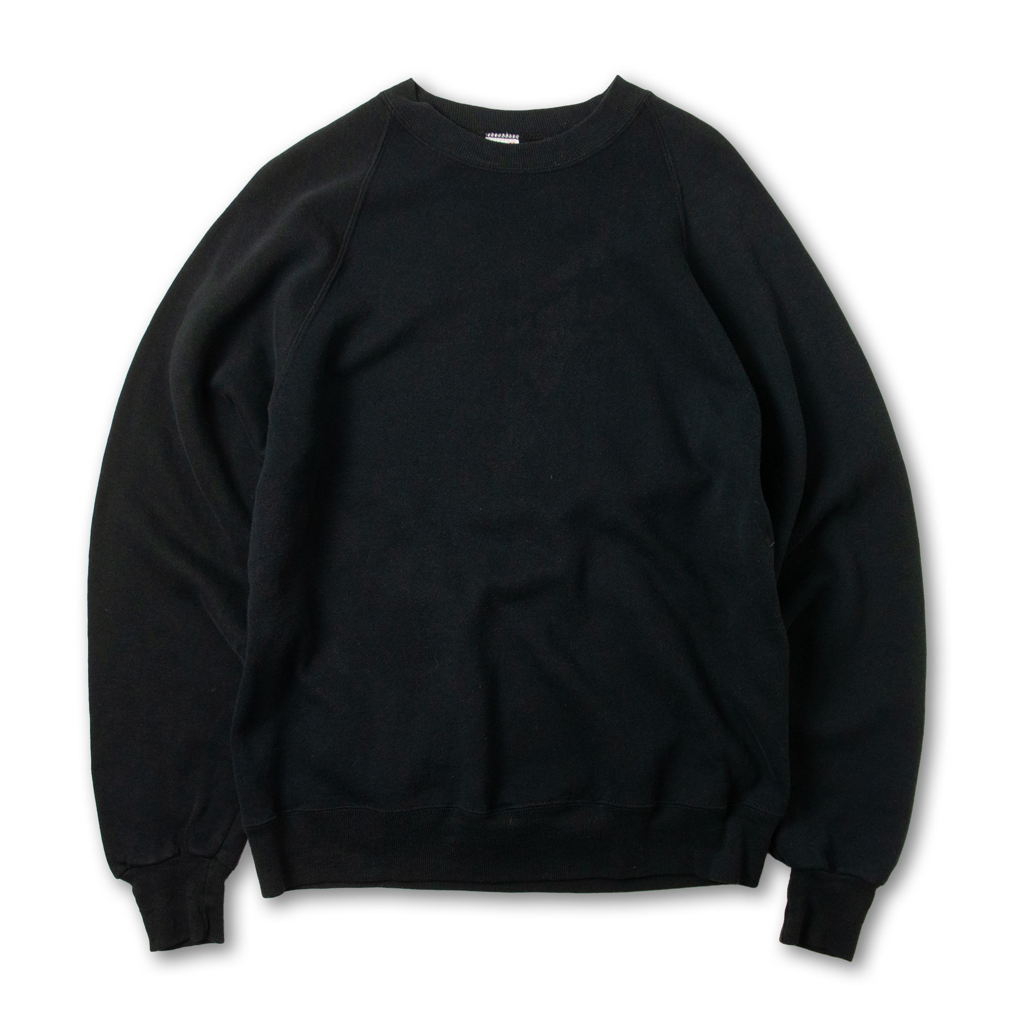 1980s Jerzees Made in USA Raglan SweatShirts Black 1980年代 ジャージーズ アメリカ製 ラグランスウェット ブラック