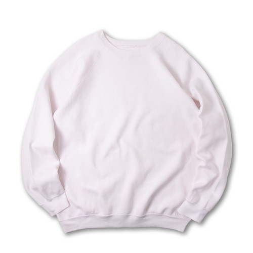 1980s Light pink Raglan Sleeve Sweatshirts | FREEWAY WEB STORE