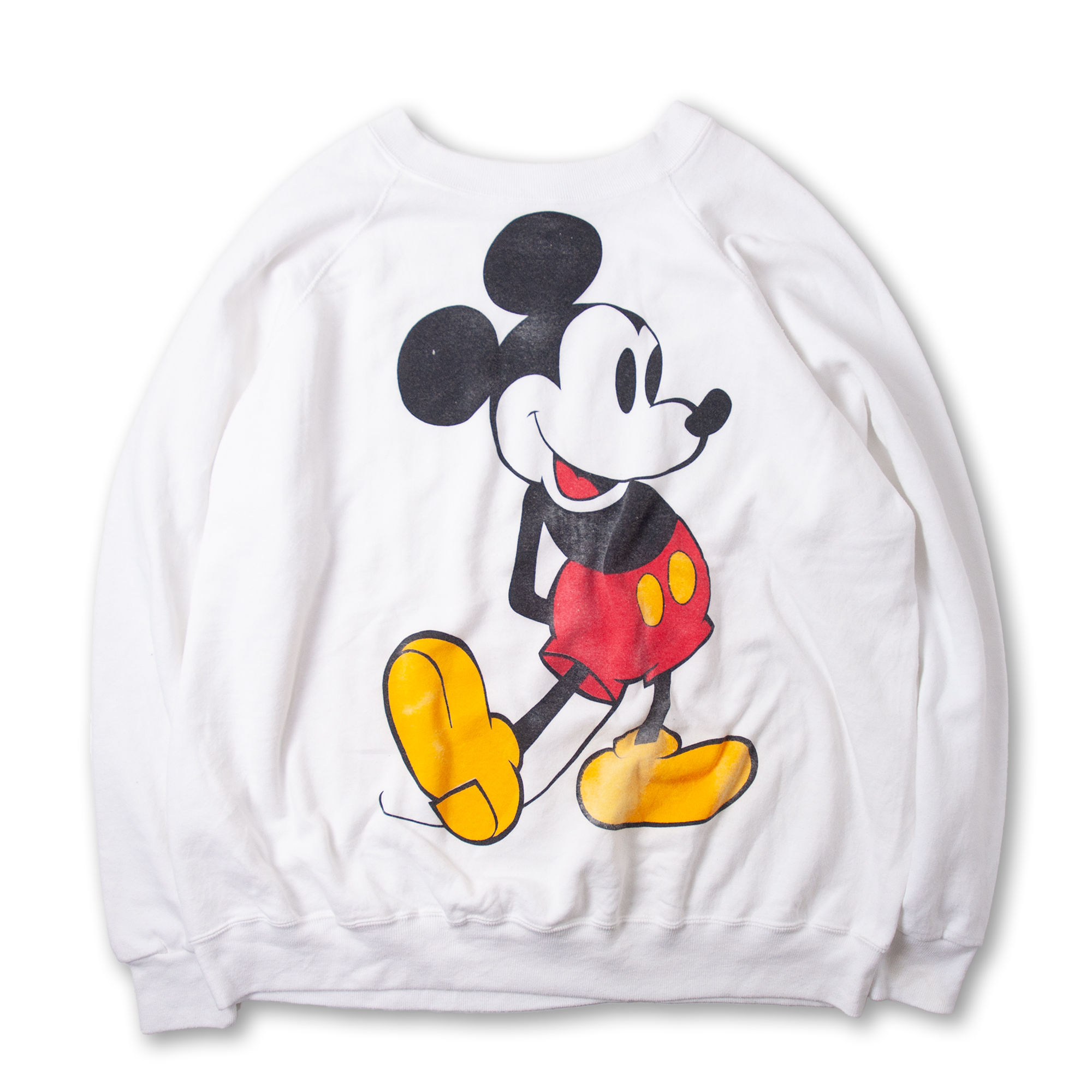 1990s Disney Big Mickey Mouse Sweat Shirts  1990年代 ディズニー 大判 ミッキーマウス スウェットシャツ
