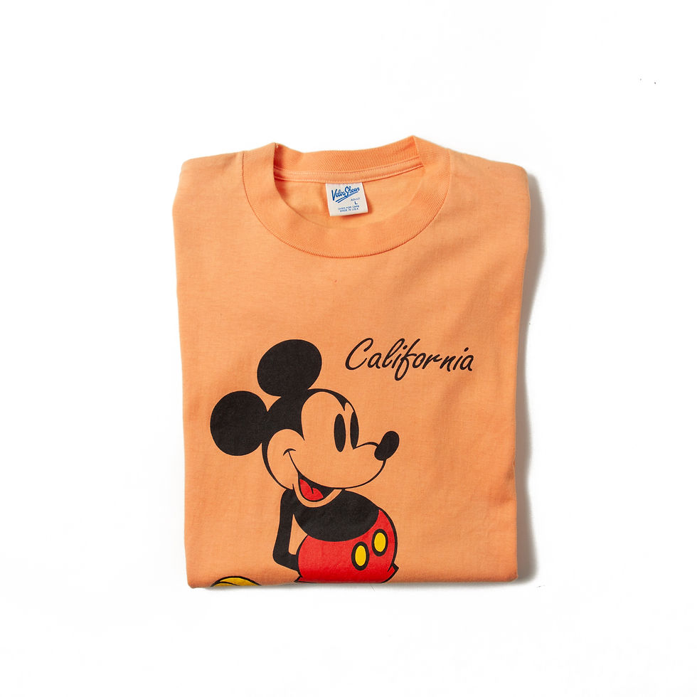 【L】1990年代 ビンテージ ミッキーマウス Tシャツ M-28