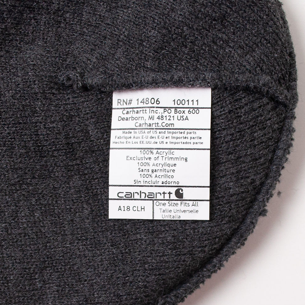 サムネイル： デッドストック MADE IN U.S.A カーハート ニットキャップ