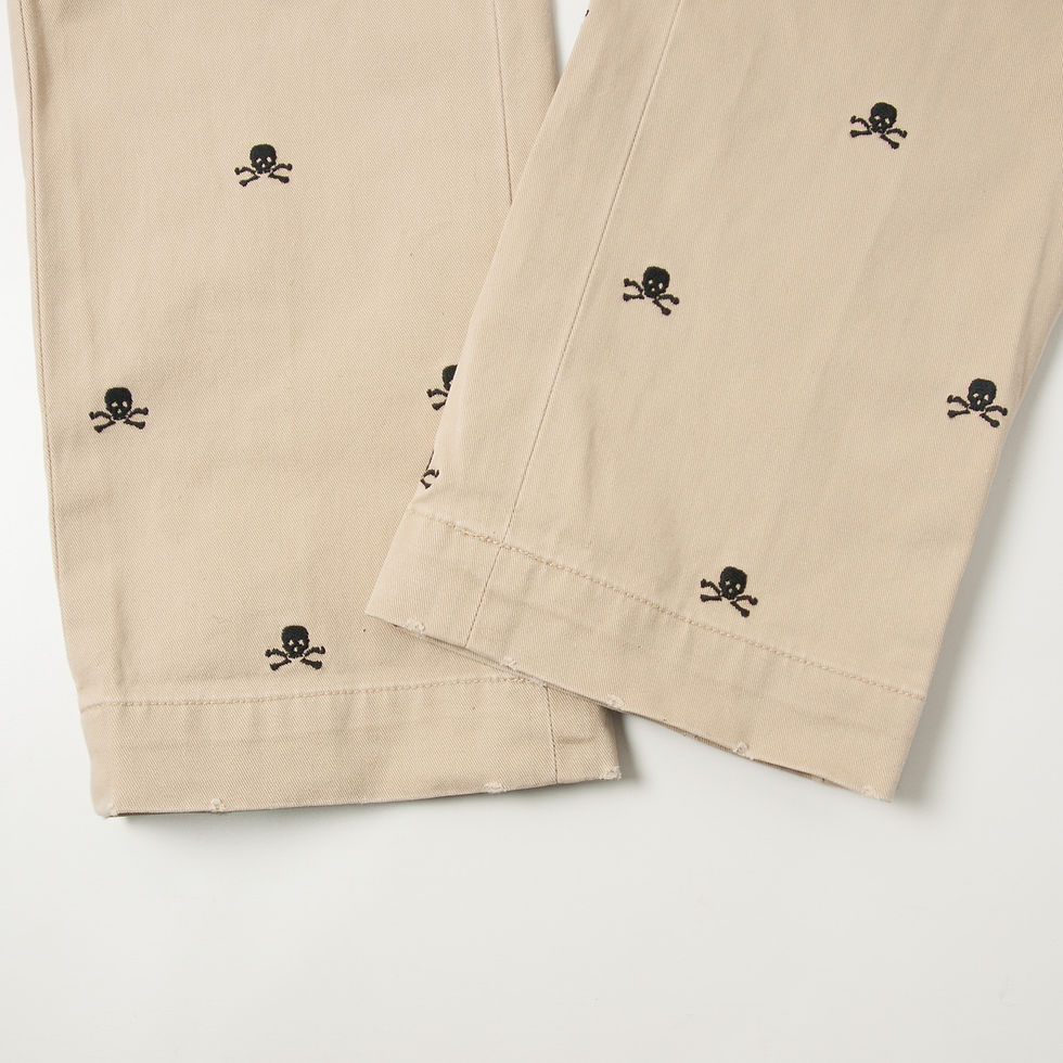 Thumbnail: RUGBY by RALPH LAUREN スカル刺繍 チノパン スリムカット