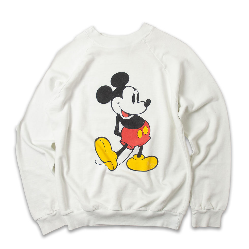 1980s Walt Disney Productions Mickey Mouse SweatShirts / 1980年代 ウォルトディズニープロダクションズ ミッキーマウススウェットシャツ