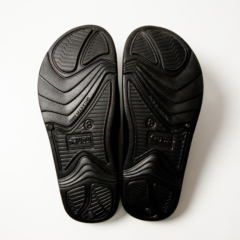 ภาพขนาดย่อ: MADE IN THE USA EVAサンダル ブラック