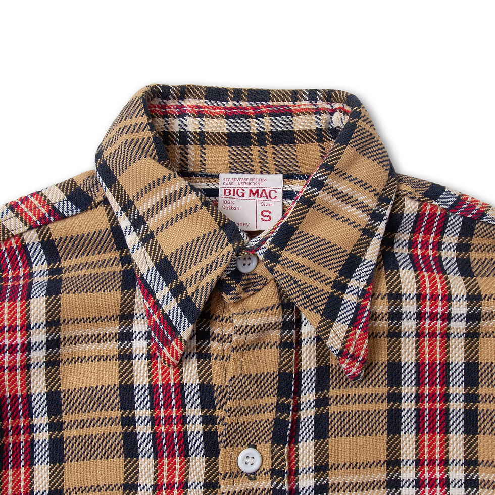 サムネイル： 1970s BIGMAC Heavy Flannel Shirts S 1970年代 ビッグマック ヘビーフランネルシャツ S