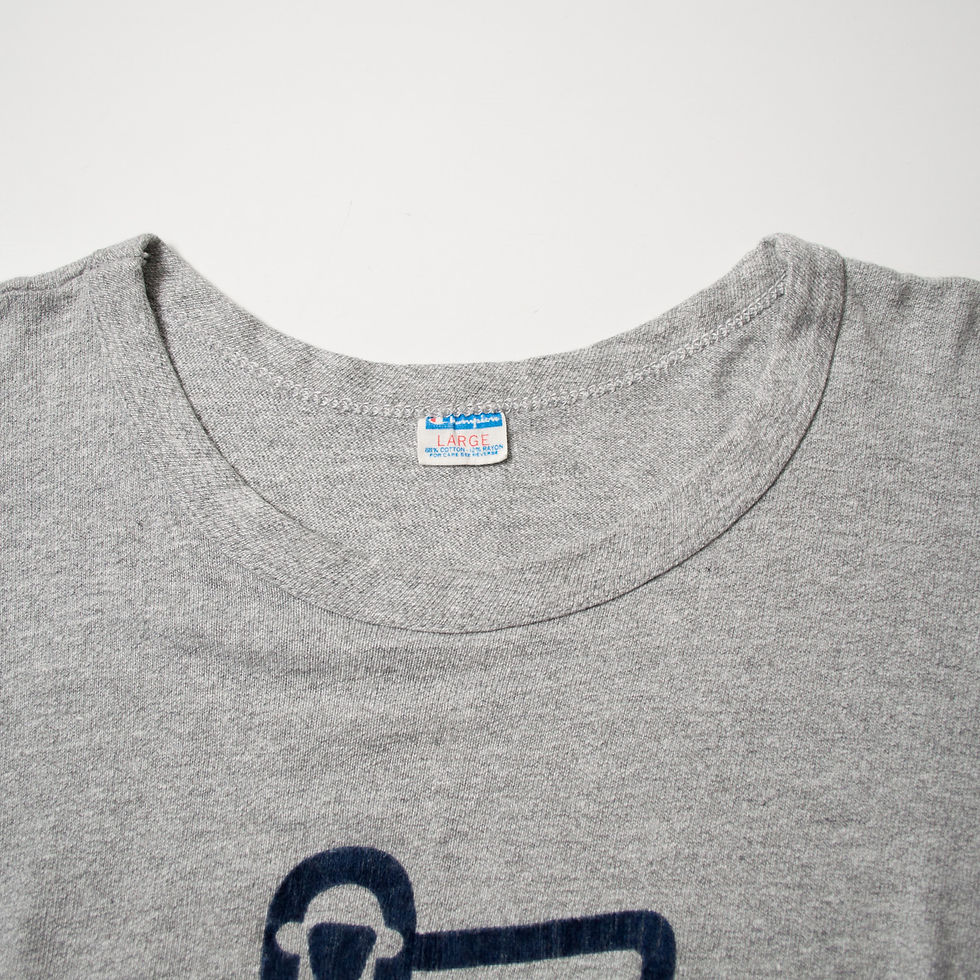 섬네일: 1970年代 チャンピオン ブルーバータグ WOOLRICH プリント Tシャツ