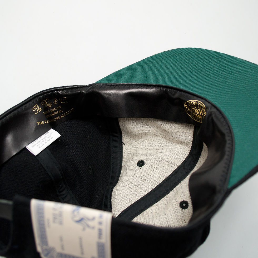 Thumbnail: THE H.W.DOG & Co. DOG-00001M BASEBALL CAP BLACK