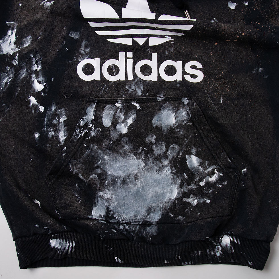 섬네일: Junk Condition 2000s adidas Trefoil Parka Black