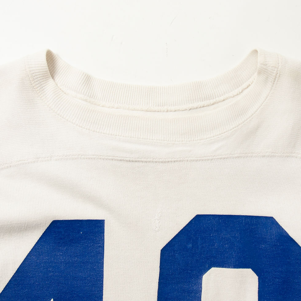 46】1960年代 チャンピオン コットンフットボールTシャツ プロダクツ 