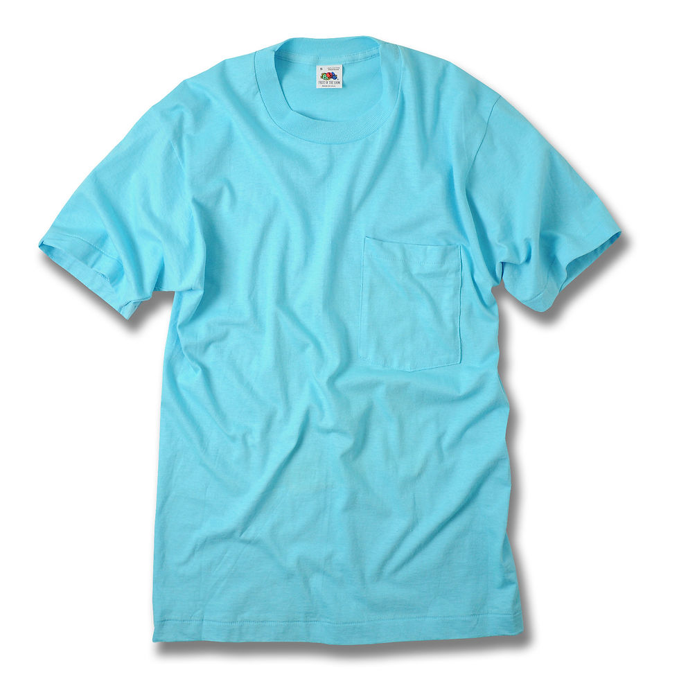 1980年代 デッドストック アメリカ製 FRUIT OF THE LOOM ポケットTシャツ