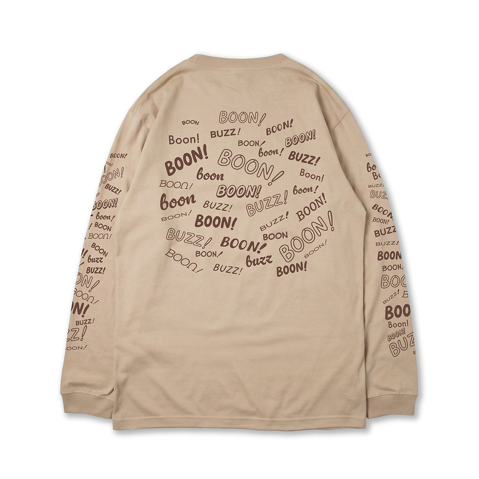 ภาพขนาดย่อ: I GAVE BLOOD" BUZZ & BOON Mosquito L/S Tee ButterNuts