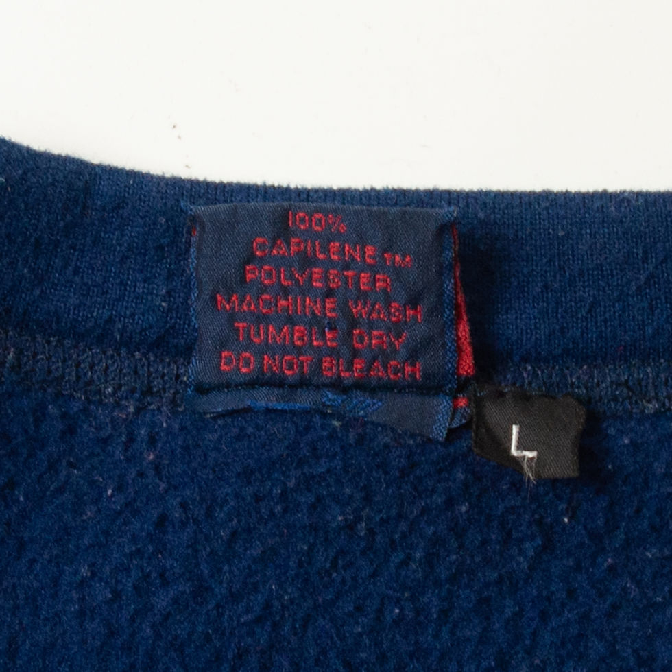 ภาพขนาดย่อ: 1980s Vintage Patagonia Capilene Henly Neck /  ​​​​​​​1980年代 ビンテージ パタゴニア キャプリーン ヘンリーネック