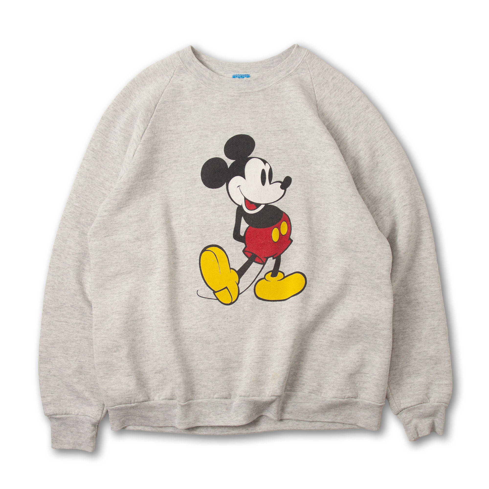 1980s Walt Disney Mickey Raglan SweatShirts 1980年代 ウォルトディズニーミッキーラグランスウェットシャツ