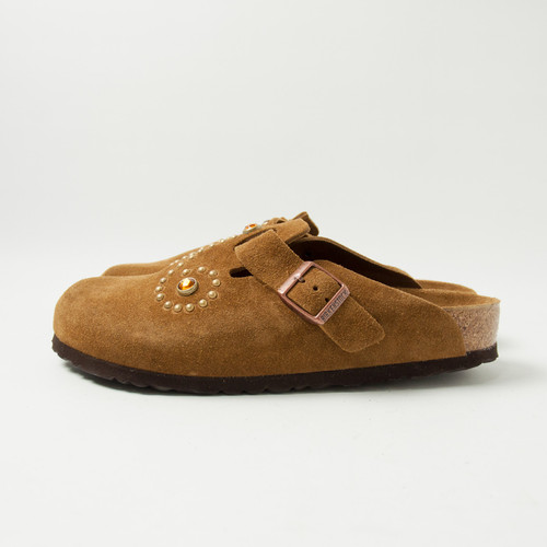 ビルケンシュトック ボストンHTC×Birkenstock FREEWAY 別注 HTC x BIRKENSTOCK BOSTON SUEDE LEATHER BROWN